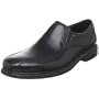 Bostonian Men's Bolton Dress Slip-On,Black Leather,12 W US