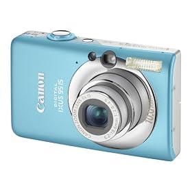 Canon Digital IXUS 95 IS Digital Camera - Blue (10 MP, 3.0x Optical Zoom) 2.5 inch LCD