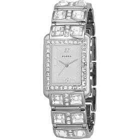 Fossil Analog Glitz Silver Dial Watch