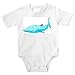 Onesie with shark, whale, aquatic, ocean, fish, animal, predator