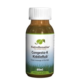 Native Remedies Congesto-K KiddieRub Chest Massage Oil, 60 ml