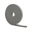 M-D Building Products 2253 High Density Foam Tape, 3/16-by-3/8-Inch by 17 Feet, Closed Cell, Gray