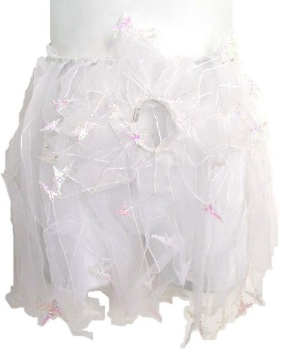 12 White Angel Fairy Princess Dressup Pixie Skirts - Great for Christmas Pageant/Play