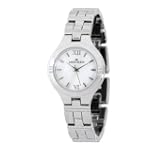 SAVE $11 - AK Anne Klein Women's Round Silver-Tone Bracelet Watch #109109MPSV $44.00
