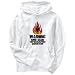 Hoodie Mens White 