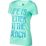 41n%2BQJpKjuL. SL160  Roxy Better At The Beach T Shirt   Short Sleeve   Womens