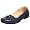 Navy Burnished Leather