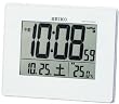 SEIKO CLOCK (セイコークロック) 掛け時計 目覚まし時計 兼用 デジタル 電波時計 SQ697W