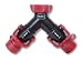 Tools & Hardware : Toro 2-Way Garden Hose Connector Valve #53903