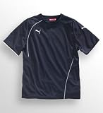Produkt-Bild: PUMA Kinder T-Shirt Foundation Polyester Tee, new navy-white-white