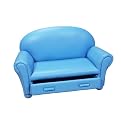 - Childs Uphlstrd Couch w/ Drwr-Blue
