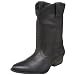 MIA Women's Legend Short Cowboy Boot,Black Leather,6 M US