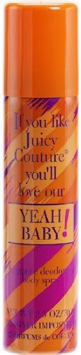 Yeah Baby 2.5oz Fragrance Body Spray