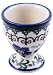 Polish Pottery Egg Cup 2 1/4 H