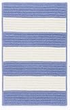Colonial Mills blue Wide Stripe Braided 8 Octagon Area Rug Colonial Mills blue Wide Stripe Braided 8 Octagon Area Rug