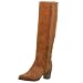 FRYE Women's Bella-Hi Flower Fringe Pull On Boot,Saddle,7 M