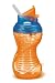 Munchkin Mighty Grip Flip Straw Cups 2-Pack, 10- Ounce (Colors Vary)