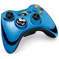 Microsoft Xbox 360 - Mando Inal�mbrico Chrome, Color Azul: Edici�n Limitada