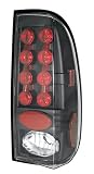 In Pro Car Wear LEDT-501CB Bermuda Black L.E.D Tail Lamps 1997-2003 Ford F-150/F-250 Sidestyle LD, 1999-2006 Ford Superduty