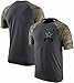 Dallas Cowboys 2016 Salute To Service T-Shirt Raglan Performance 13058