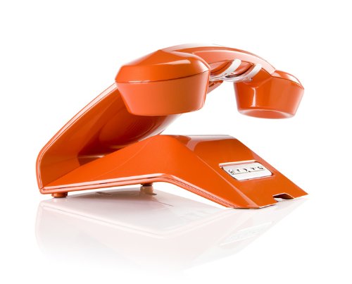 Produkt-Bild: Grundig Sixty Schnurlostelefon mit Touch-Panel und Anrufbeantworter orange