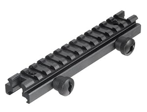UTG Low Profile Riser Mount with 13 slots