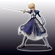 Fate/Zero フェイト SQフィギュア セイバー Fate/Zero ver. 単品 バンプレスト プライズ