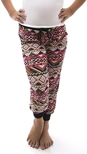Emma's Mode Girl's Hip Printed Back To School Jogger Dance Pants