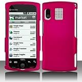 Kyocera Zio M6000 Cell Phone Rubber Rose Pink Protective Case