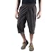 0-Degree Shorts 3by4 knee length Three Fourth Capri Men Chinos Classic Cotton Bermuda Grey 30 RS.899.00