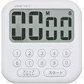DRETEC ���ʃ^�C�}�[ �u�V���{��10�v �z���C�g T-194WT