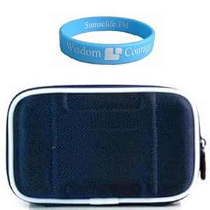 TomTom XL 340S 340M 340T 340TM 4.3-Inch GPS Nylon Blue Carrying Case + Wristband TomTom XL 340S 340M 340T 340TM 4.3-Inch GPS Nylon Blue Carrying Case + Wristband
