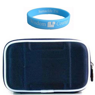 TomTom XL 340S 340M 340T 340TM 4.3-Inch GPS Nylon Blue Carrying Case + Wristband Large Image of TomTom XL 340S 340M 340T 340TM 4.3-Inch GPS Nylon Blue Carrying Case + Wristband