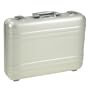 Zero Halliburton Elite Series Attache, 3 Inches - Silver