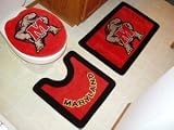 Maryland Terrapins Bathroom Rug Set