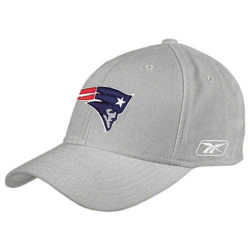 Reebok New England Patriots Grey Coaches Flex Hat