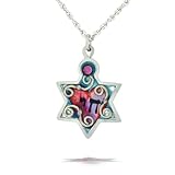 Chai (Life) in Star of David Necklace from the Artazia Collection #622 JN