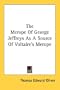 The Merope Of George Jeffreys As A Source Of Voltaire's Merope
