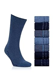 7 Pairs of Freshfeet Cotton Rich Socks with Silver Technology