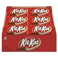 Kit Kat Chocolate Wafers Candy Bar - 36 Bars