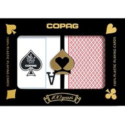 Copag Poker Size Dual Index Cards Playing Cards (Blue Red)