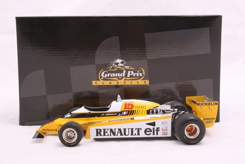 1/18 Exoto 1980 Renault RE-20 Turbo #15 Grand Prix of France 1980