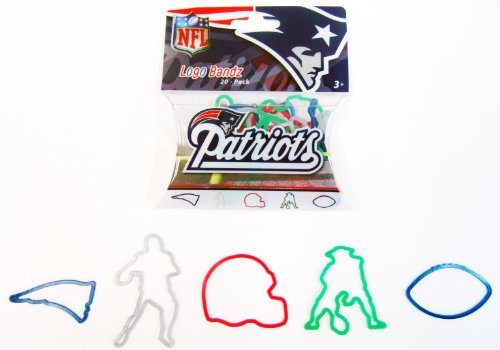 Forever Collectibles NFL New England Patriots Logo Bandz 2nd Version