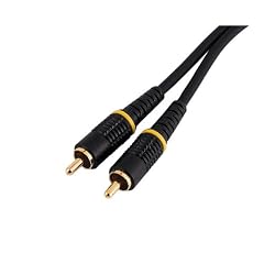 Hama Koaxial Audio-Kabel (Cinch-Stecker, 1,5m) [Amazon Frustfreie Verpackung]