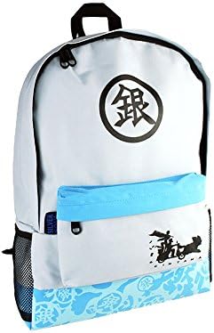 Leozaly Unisex Cosplay Tokyo Ghoul One Piece Vocaloid Shoulder Backpack Bags #11 (GINTAMA)