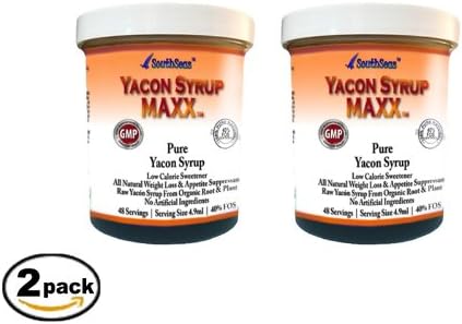 Yacon Syrup Maxx Pure Yacon Syrup All Natural Sugar Substitute Promotes Weight Loss 100% Organic Raw Yacon Syrup 40% FOS. Reduces Bad Cholesterol and Controls Constipation. Decreases Body Mass Index Combats Excess Fat