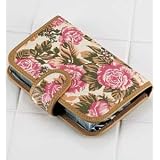 7 Day Weekly Rose Design Pill Organizer Wallet.