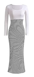 Mermaid Long Sleeves Polyester/Spandex Striped Print Evening Dress/Party Dress 