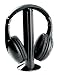 NAXA NX-922 Professional 5 in 1 Wireless Headphone Syst