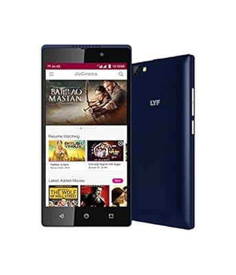 LYF WIND 7i - Dual Sim 4G VoLTE (Blue, 1GB RAM, 8GB ROM) with Android 6.0 Marshmallow